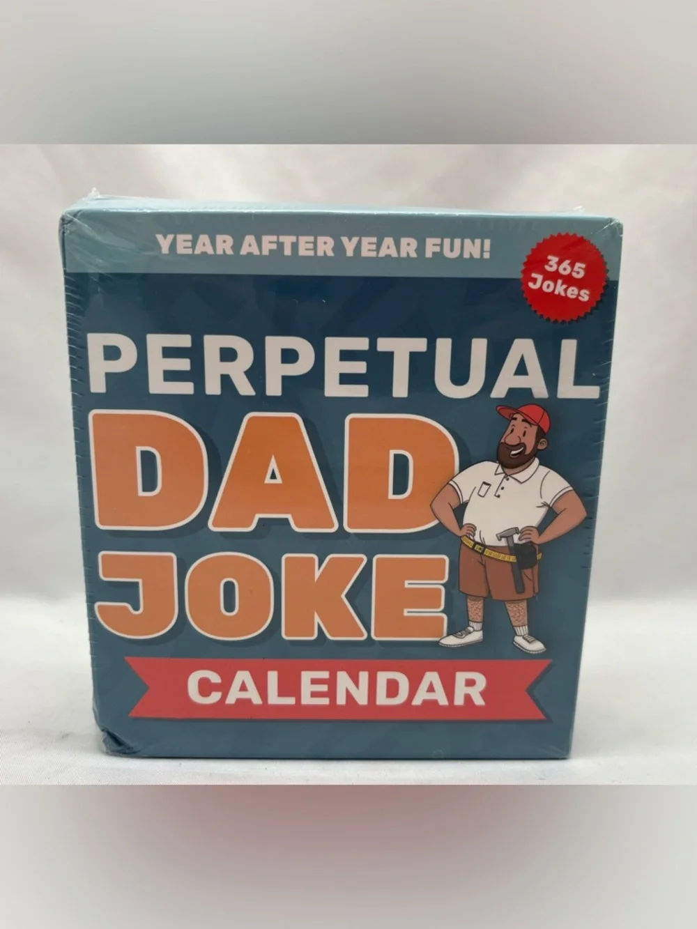 Dad Joke Calendar | 365 Funny Jokes Perpetual Desk Calendar Gift
